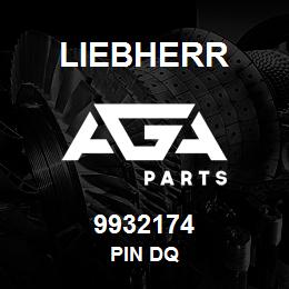 9932174 Liebherr PIN DQ | AGA Parts