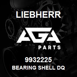 9932225 Liebherr BEARING SHELL DQ | AGA Parts