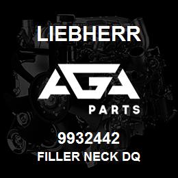 9932442 Liebherr FILLER NECK DQ | AGA Parts