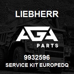 9932596 Liebherr SERVICE KIT EUROPEDQ | AGA Parts