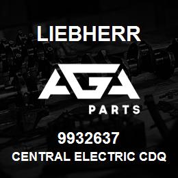 9932637 Liebherr CENTRAL ELECTRIC CDQ | AGA Parts