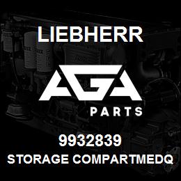 9932839 Liebherr STORAGE COMPARTMEDQ | AGA Parts