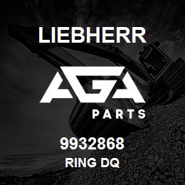 9932868 Liebherr RING DQ | AGA Parts