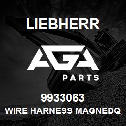 9933063 Liebherr WIRE HARNESS MAGNEDQ | AGA Parts