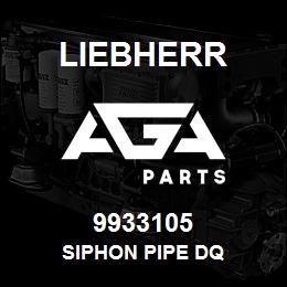 9933105 Liebherr SIPHON PIPE DQ | AGA Parts