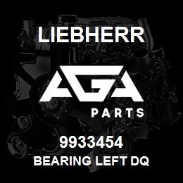 9933454 Liebherr BEARING LEFT DQ | AGA Parts