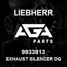 9933813 Liebherr EXHAUST SILENCER DQ | AGA Parts