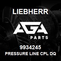 9934245 Liebherr PRESSURE LINE CPL DQ | AGA Parts