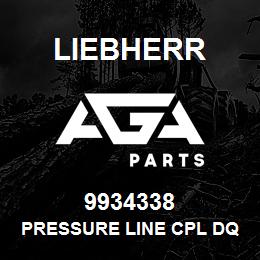 9934338 Liebherr PRESSURE LINE CPL DQ | AGA Parts