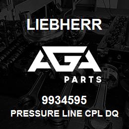 9934595 Liebherr PRESSURE LINE CPL DQ | AGA Parts