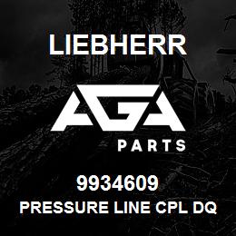 9934609 Liebherr PRESSURE LINE CPL DQ | AGA Parts