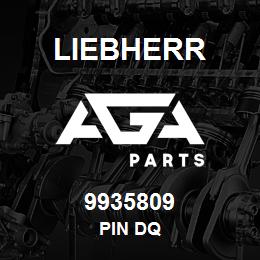 9935809 Liebherr PIN DQ | AGA Parts