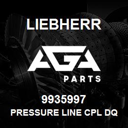 9935997 Liebherr PRESSURE LINE CPL DQ | AGA Parts