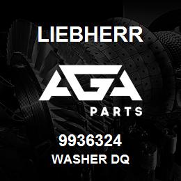 9936324 Liebherr WASHER DQ | AGA Parts