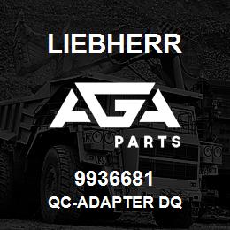 9936681 Liebherr QC-ADAPTER DQ | AGA Parts