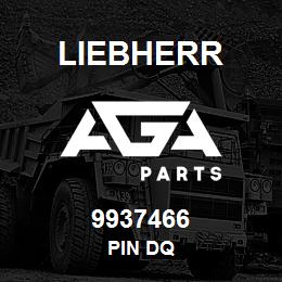 9937466 Liebherr PIN DQ | AGA Parts