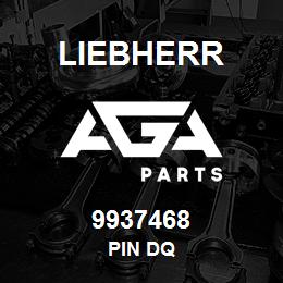 9937468 Liebherr PIN DQ | AGA Parts