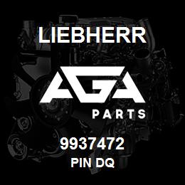 9937472 Liebherr PIN DQ | AGA Parts