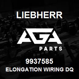 9937585 Liebherr ELONGATION WIRING DQ | AGA Parts