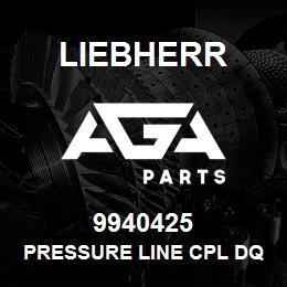 9940425 Liebherr PRESSURE LINE CPL DQ | AGA Parts