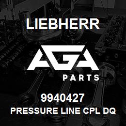 9940427 Liebherr PRESSURE LINE CPL DQ | AGA Parts