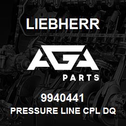 9940441 Liebherr PRESSURE LINE CPL DQ | AGA Parts