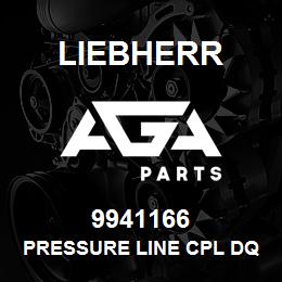 9941166 Liebherr PRESSURE LINE CPL DQ | AGA Parts