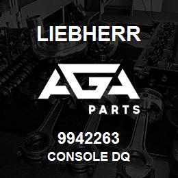 9942263 Liebherr CONSOLE DQ | AGA Parts