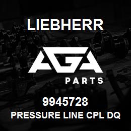 9945728 Liebherr PRESSURE LINE CPL DQ | AGA Parts