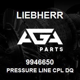 9946650 Liebherr PRESSURE LINE CPL DQ | AGA Parts