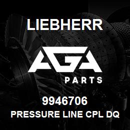 9946706 Liebherr PRESSURE LINE CPL DQ | AGA Parts