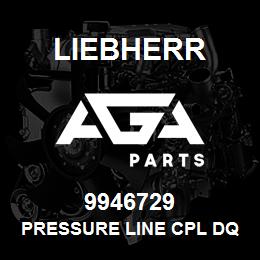 9946729 Liebherr PRESSURE LINE CPL DQ | AGA Parts