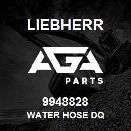 9948828 Liebherr WATER HOSE DQ | AGA Parts