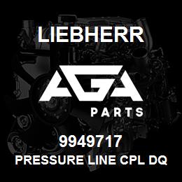 9949717 Liebherr PRESSURE LINE CPL DQ | AGA Parts