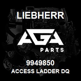 9949850 Liebherr ACCESS LADDER DQ | AGA Parts