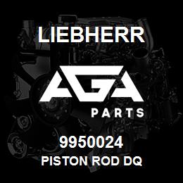 9950024 Liebherr PISTON ROD DQ | AGA Parts