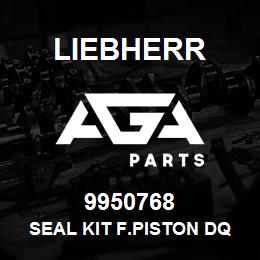 9950768 Liebherr SEAL KIT F.PISTON DQ | AGA Parts