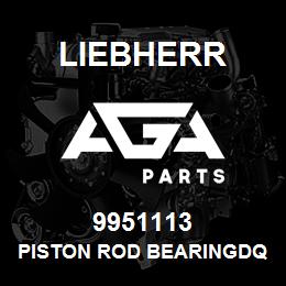 9951113 Liebherr PISTON ROD BEARINGDQ | AGA Parts