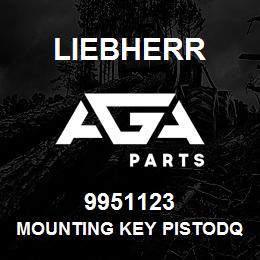 9951123 Liebherr MOUNTING KEY PISTODQ | AGA Parts