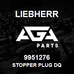 9951276 Liebherr STOPPER PLUG DQ | AGA Parts