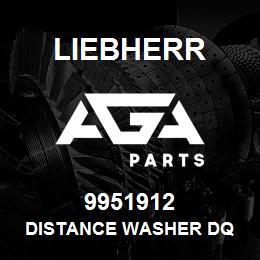 9951912 Liebherr DISTANCE WASHER DQ | AGA Parts