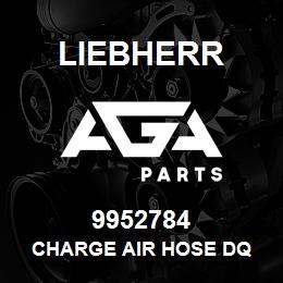 9952784 Liebherr CHARGE AIR HOSE DQ | AGA Parts