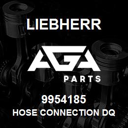 9954185 Liebherr HOSE CONNECTION DQ | AGA Parts