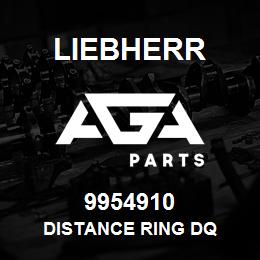 9954910 Liebherr DISTANCE RING DQ | AGA Parts