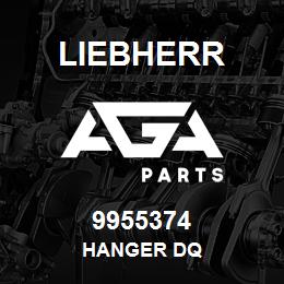 9955374 Liebherr HANGER DQ | AGA Parts