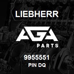 9955551 Liebherr PIN DQ | AGA Parts