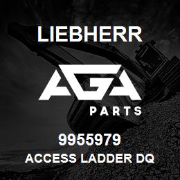 9955979 Liebherr ACCESS LADDER DQ | AGA Parts