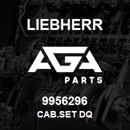 9956296 Liebherr CAB.SET DQ | AGA Parts