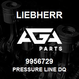 9956729 Liebherr PRESSURE LINE DQ | AGA Parts