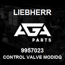 9957023 Liebherr CONTROL VALVE MODIDQ | AGA Parts